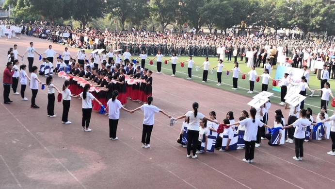 法管学院方块队风采2